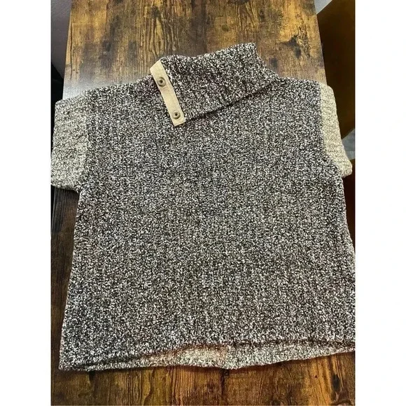 Escada Sport Brown Pullover button sweater Size M - Picture 10 of 11